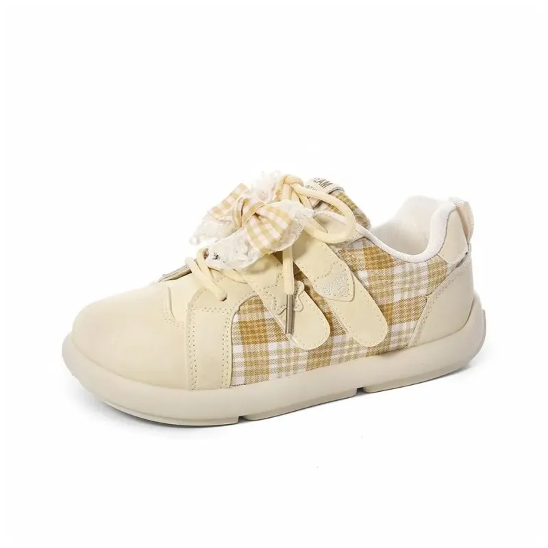 UNIITY Skateboard Shoes Women's Low Top Pink/Yellow/Blue-21