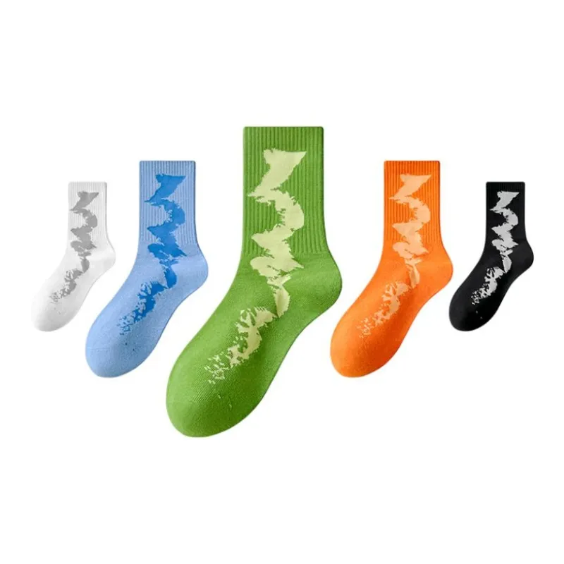 Cotton Gene Mid Calf Socks Men's 4 Pack-13