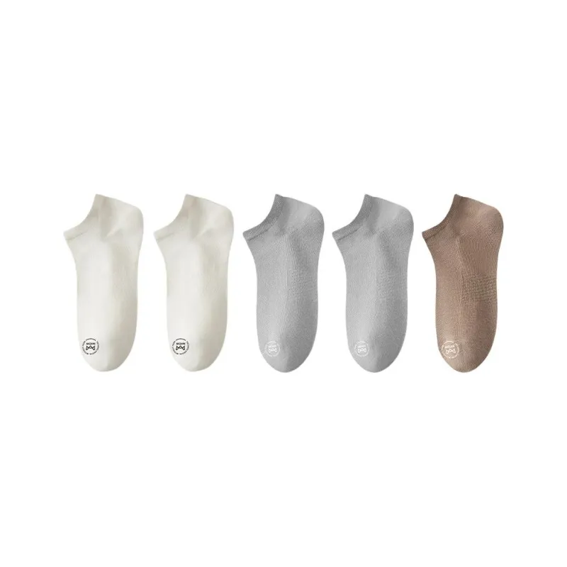 MIIOW No Show Socks Men's 5 Pack-50