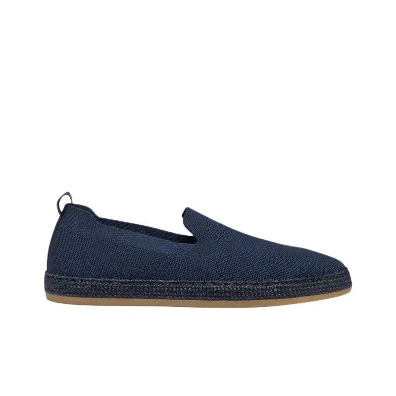 GEOX Pantelleria Low Top Canvas Shoes Men's Marine Blue-1