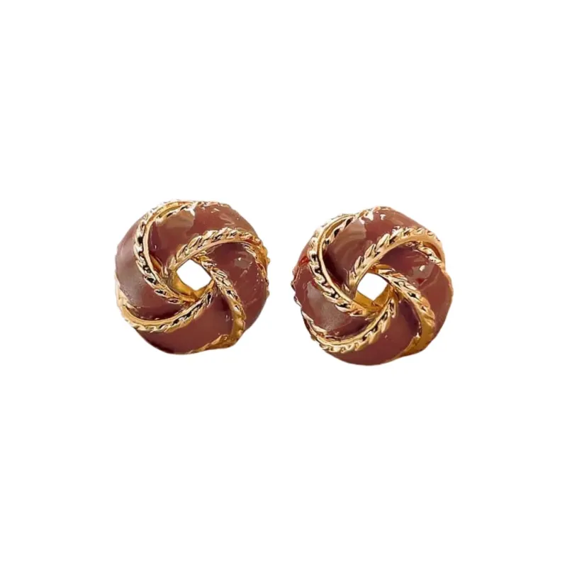 KING OF BLING Alloy Stud Earrings Women's-26