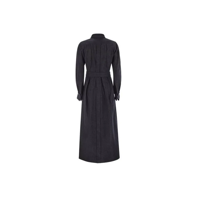 MaxMara Aller Belted Denim Dress-1
