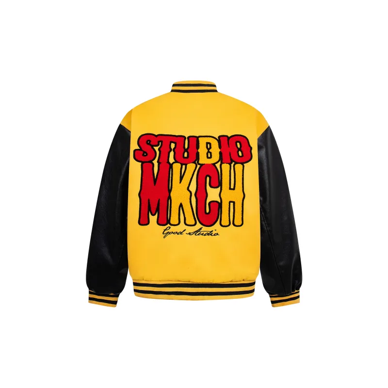 BEAR UNION Baseball Jacket Unisex-3