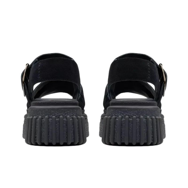 Clarks Evamar Wish One Strap Sandals 5cm Women's Black-4