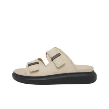 Alexander McQueen Hybrid Slide Slippers 3.5cm Men's Beige