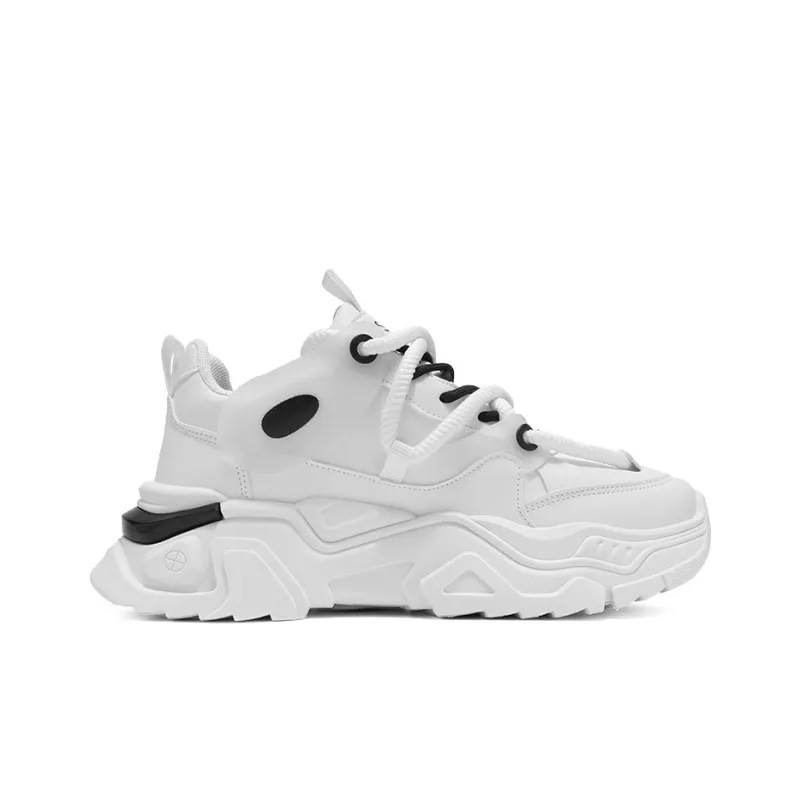 FCMM Cushioning Anti Slip And Wear Resistant Height Increasing Low Top Chunky Sneakers Men's-2