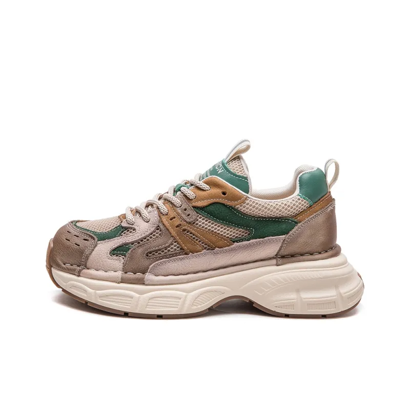 Jay Lightweight Low Top Chunky Sneakers Women's-4