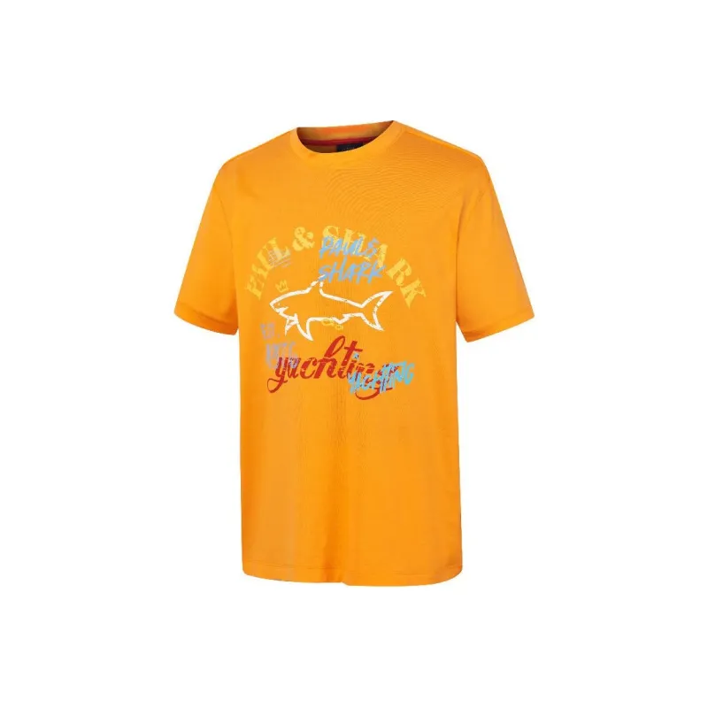 Paul & Shark Yachting T Shirt Men's Orange-1