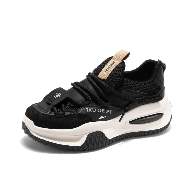 Kuding Cushioning Anti-Slip Wear-Resistant Breathable Lightweight Height Increasing Chunky Sneakers Men's-4