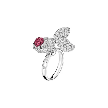 Qeelin Platinum Rings Women's Silver