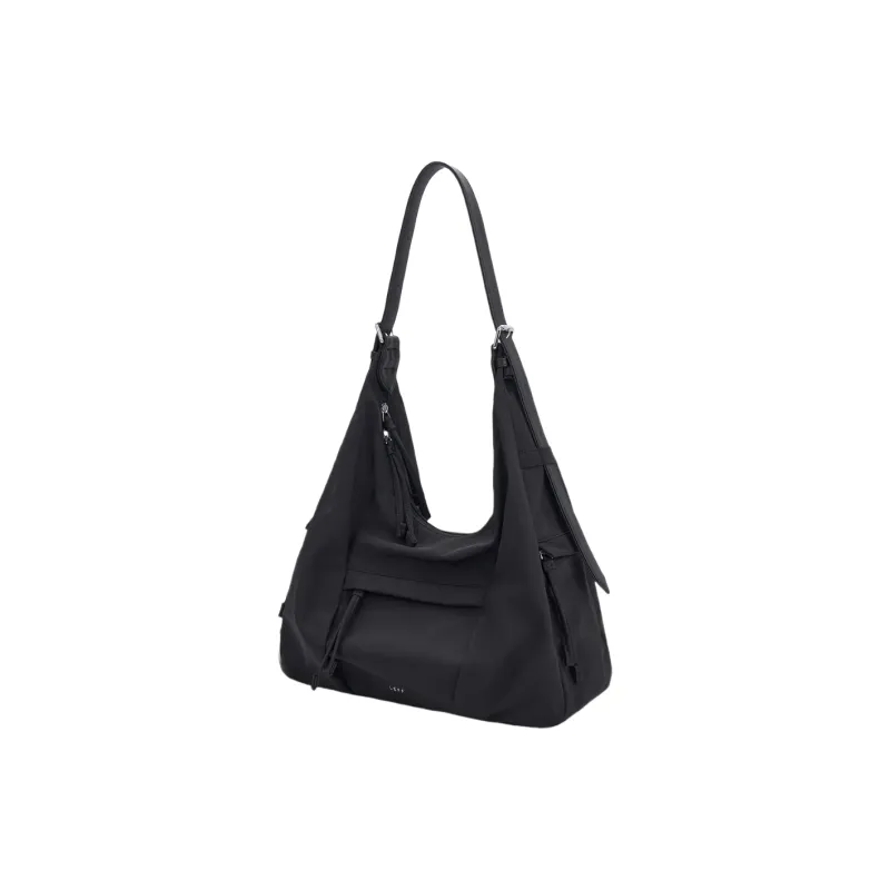 LEFF Fabric Shoulder Bag Large Size Women's Multicolor-5
