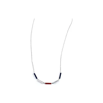 Tommy Hilfiger Stainless Steel Necklaces Women's Silver