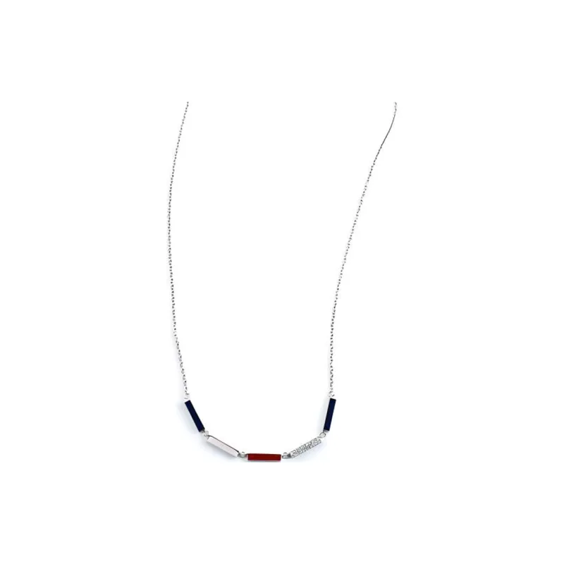 Tommy Hilfiger Stainless Steel Necklaces Women's Silver-0