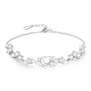 Love Link 999 Fine Silver Bracelets Women's