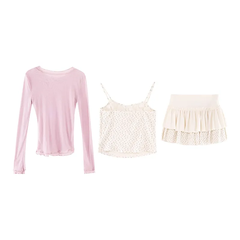 PAZZO Two Piece Skirt Sets Women's-1
