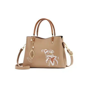 Weymond Leather Handbag Regular Women's Multicolor