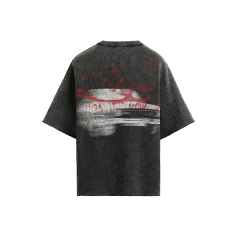 ZARA T Shirts Men Black-1