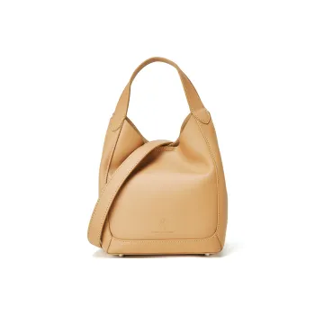 ROBERTA DI CAMERINO Cow Leather Handbag Regular Women's Sandy Brown