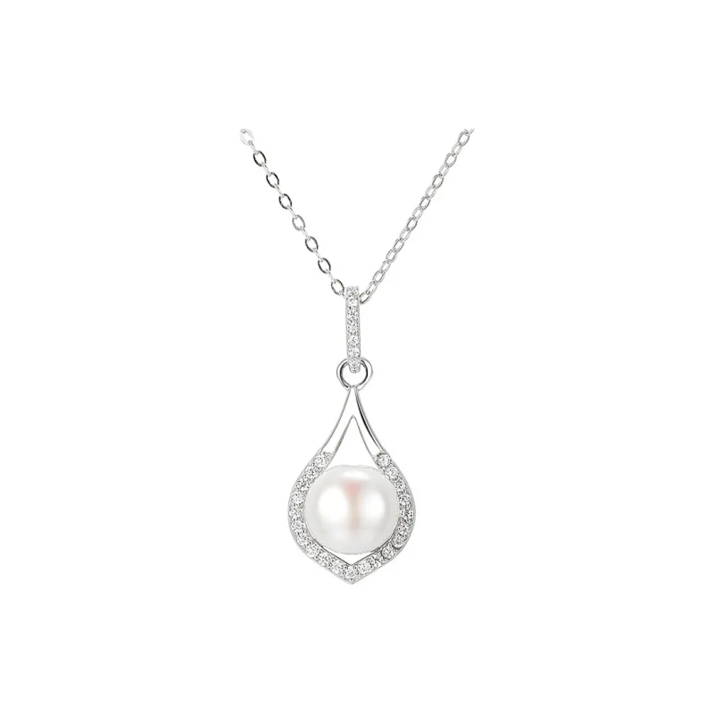 Old Fu Gold Pearl Necklaces Women's-0