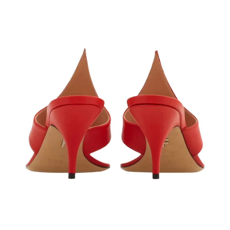FERRAGAMO Flip Flops 7cm Women's Red-3