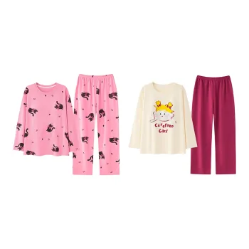 Herbal Primer Pajama Set Women's Combo Set
