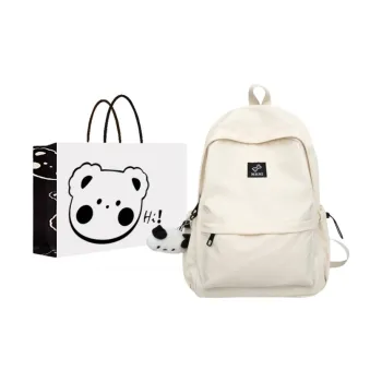 NX DOUGHNUT Nylon Classroom Versatile Everyday Commute Backpack Unisex Multicolor