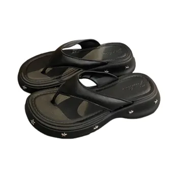 Meter Flip Flops Women's Summer, Platform Versatile Y2K Style Ankle Strap Fashion, Women's
