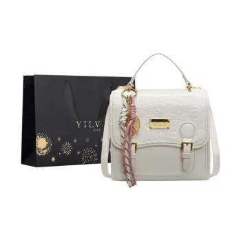 Yi Brigade PU Backpack Regular Women's Black/Ecru/Pink/Blue