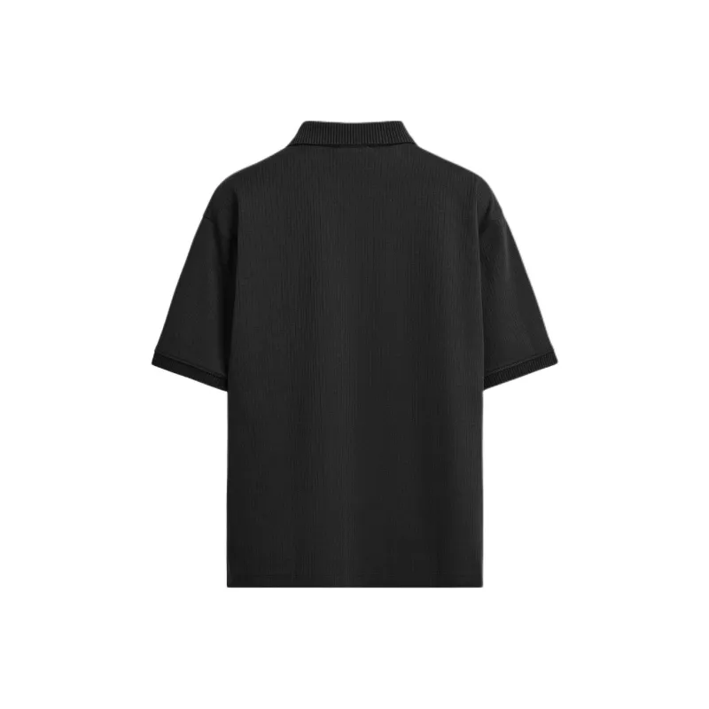 ZARA Polo Shirts Men Black-1