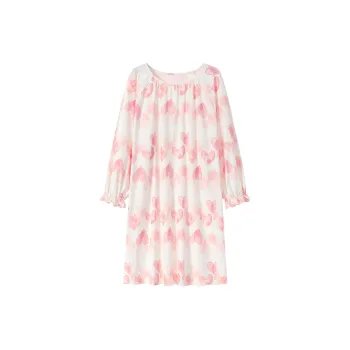 Herbal Primer Nightgown Women's Combo Set