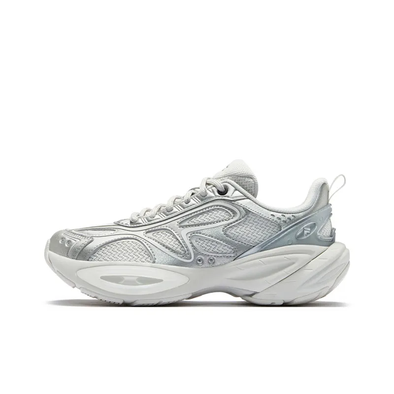 FILA FUSION BUZZARD II Meteorite Shoes 2nd Generation Low Top Casual Shoes Women's Gray White-0
