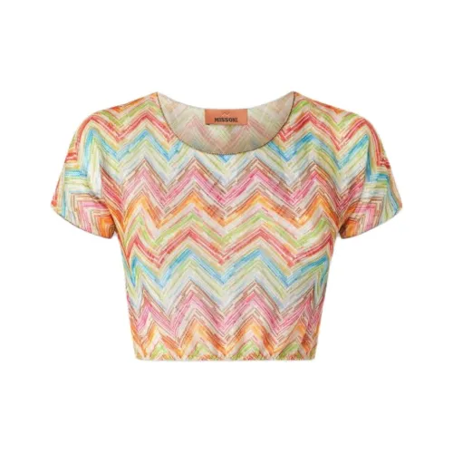 MISSONI Printed Tulle Cover Up Shorts