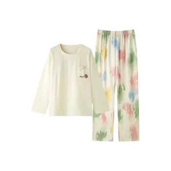 ZAO FU NIAO Pajama Set Women's Mist In The Rainy Realm