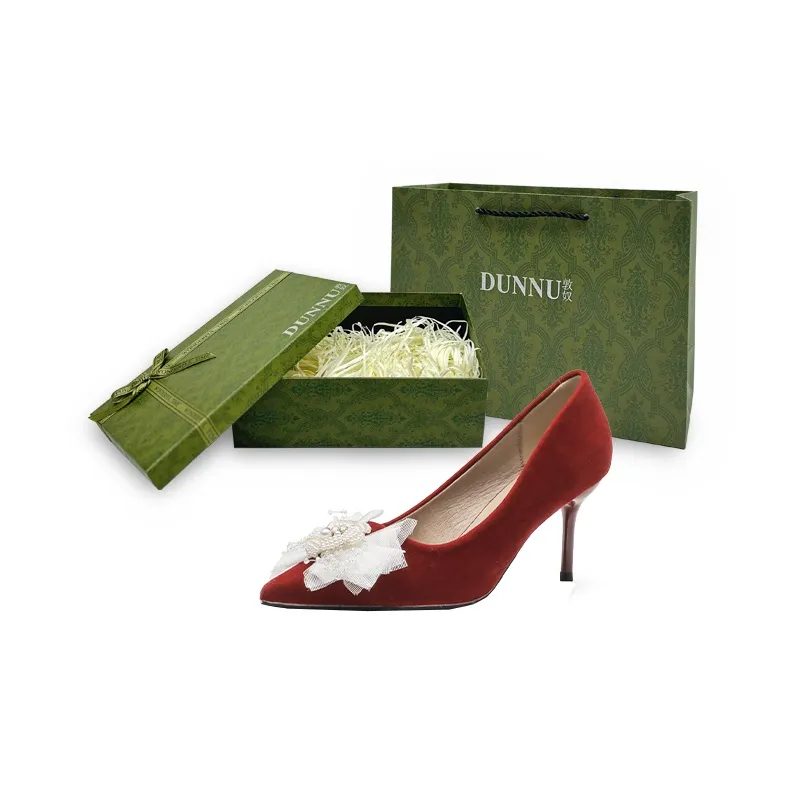 Dunnu Slim Heel High Heels 7CM Women's-18