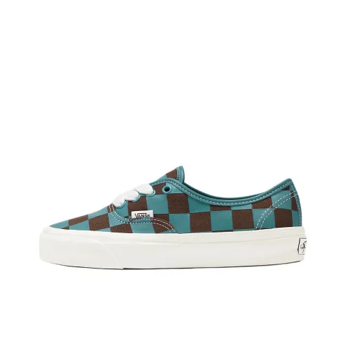 Vans Authentic Anti Slip Wear Resistant Low Top Skateboard Shoes Unisex Blue Era