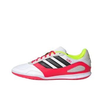 Adidas Super Sala Indoor Anti Slip Wear Resistant Soccer Shoes Men's White Red
