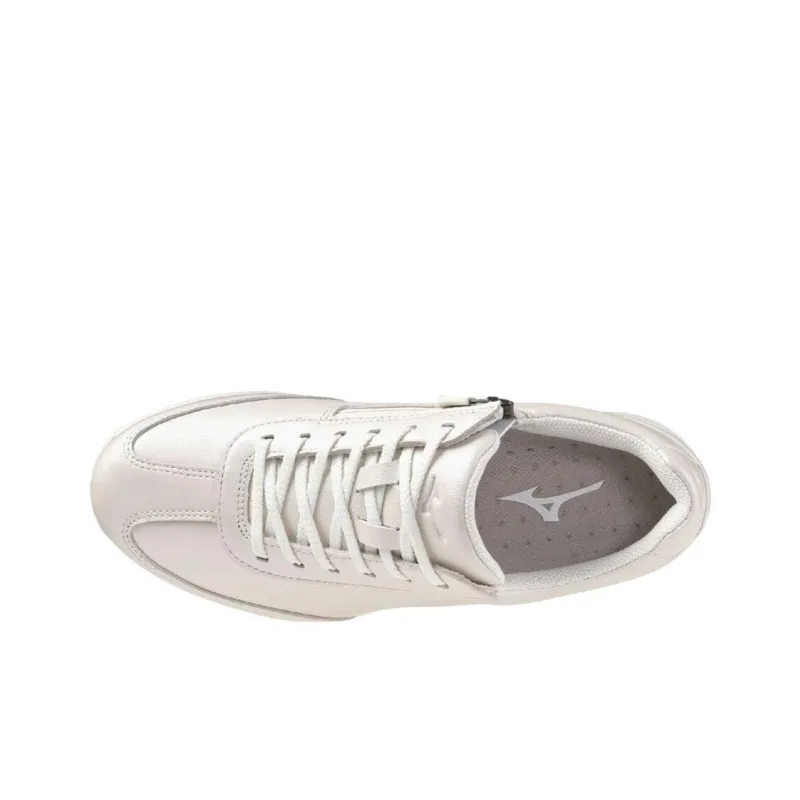 Mizuno Ld40 Low Top Casual Shoes Women's Pearl White-2