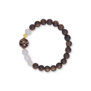 TIANTAISHAN Hetian Jade Bracelets Dusty Pink Unisex