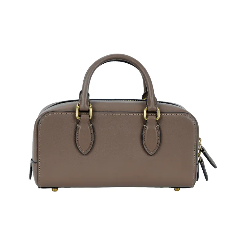 COACH Bowery Glove Tanned Leather Shoulder Bag, Crossbody Bag, Handbag Women's Dark Sapphire-2