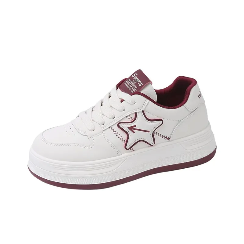 Lycakington Height Increasing Anti Slip And Wear Resistant Low Top Skateboard Shoes Women's-5