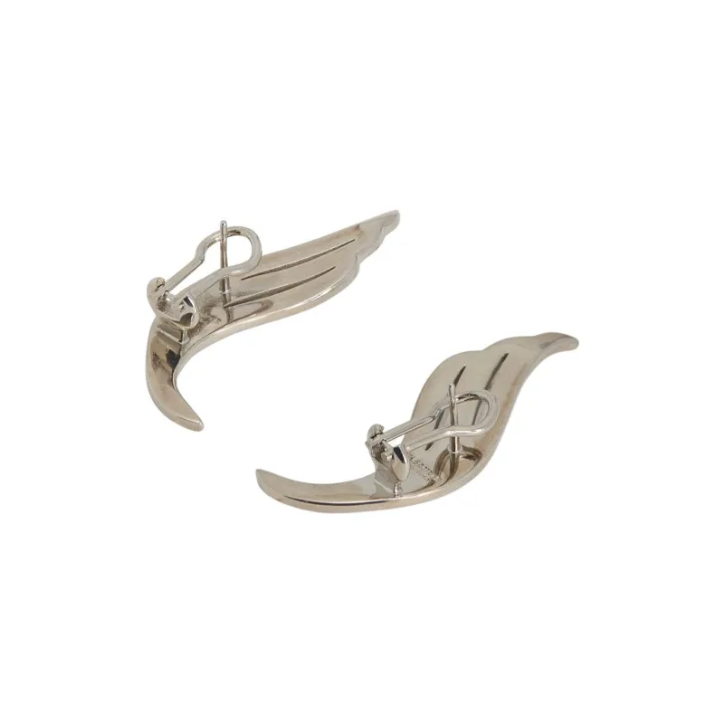 JIL SANDER Wing shaped Earrings-2