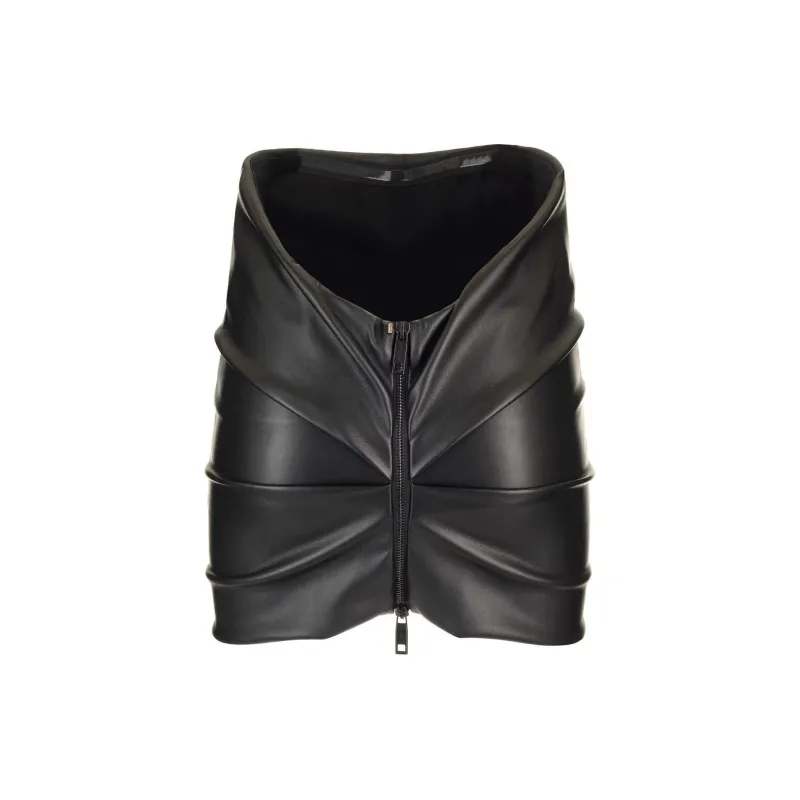 SportMax Lindsey Gathered Sleeveless Top-1