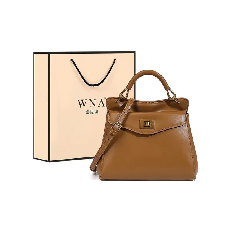 Vigno Synthetic Leather Shoulder Bag Crossbody Bag Regular Women's Brown/Red/Ecru/Black-0