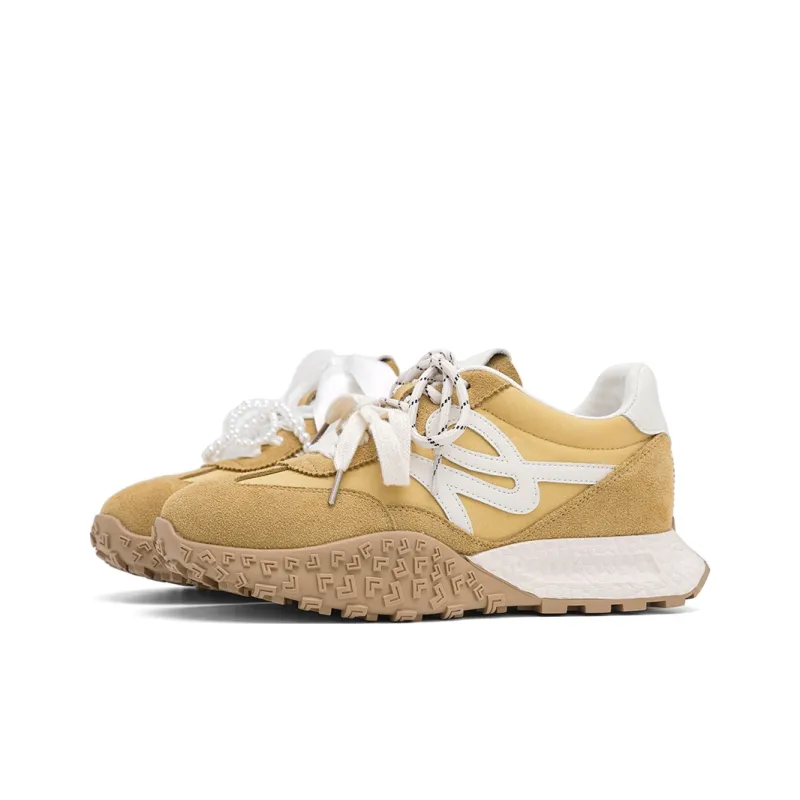UNCLEWEN Hedwig Anti Slip And Wear Resistant Height Increasing Low Top Chunky Sneakers Women's-1