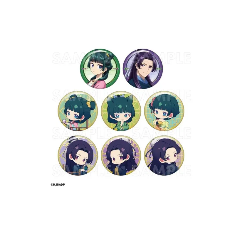 Animate Pharmacy Girlish's Murmur Trading Card Box Eggs Badges-3