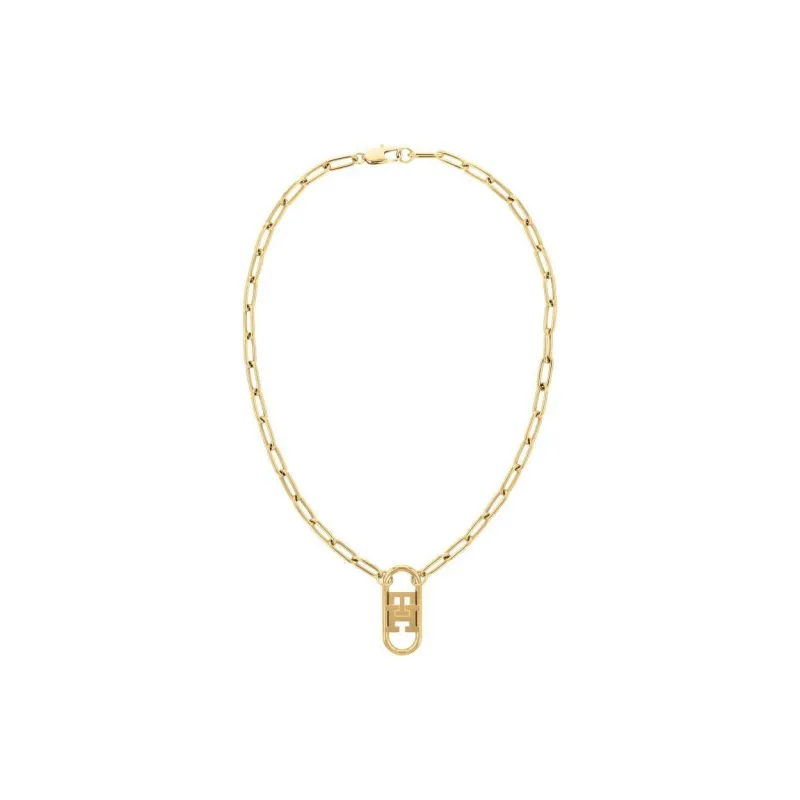 Tommy Hilfiger Stainless Steel Necklaces Women's Gold-1