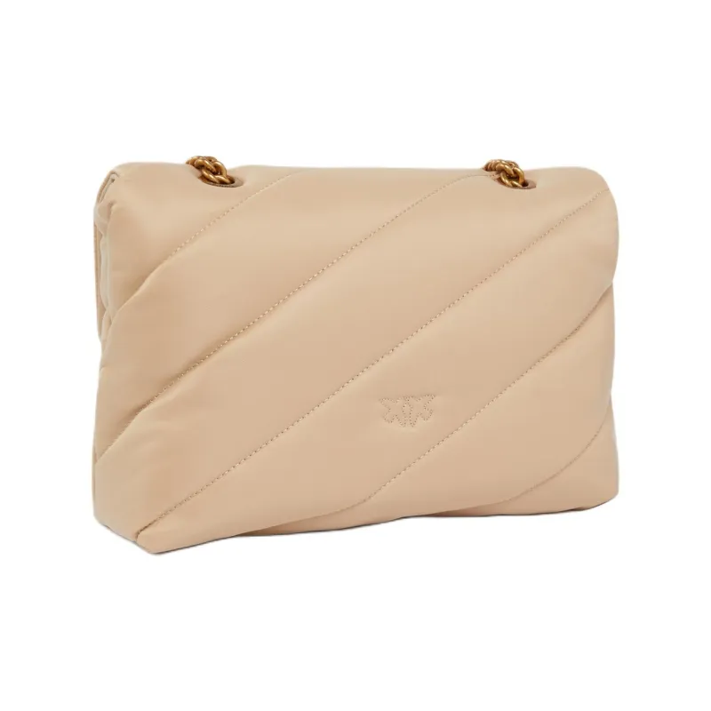 PINKO Love Bag Polyamide Crossbody Bag Women's Pink-1