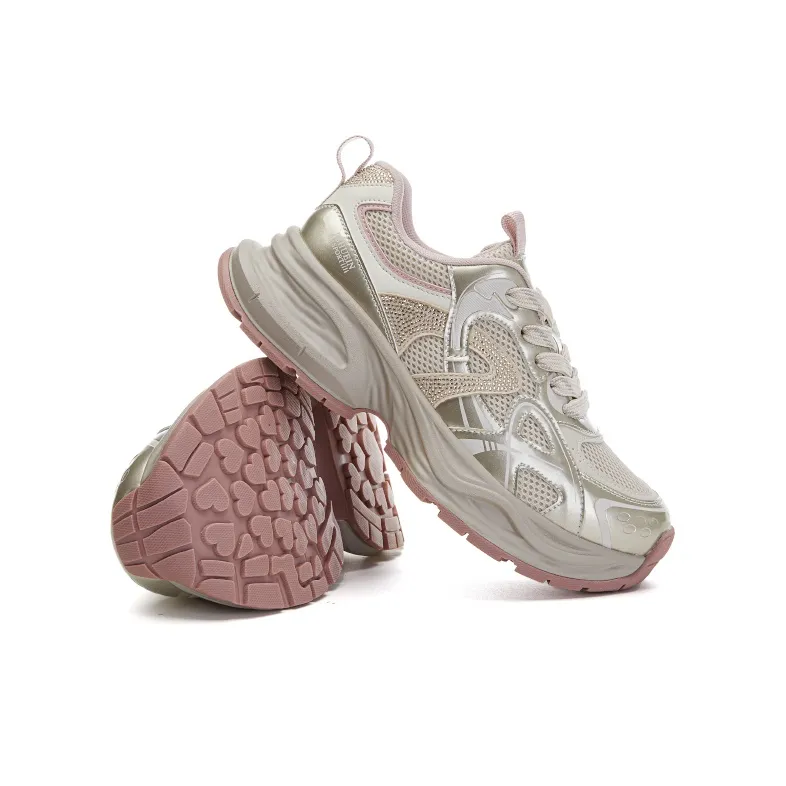 Zdwo Anti Slip Wear Resistant Low Top Chunky Sneakers Women's-7