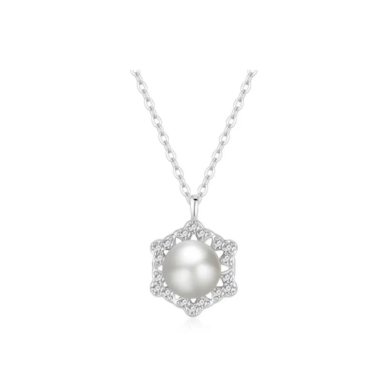 Old Fu Gold Pearl Necklaces Women's-0