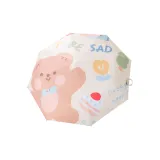 Manual Outward-Curling Hair-Happy Bear